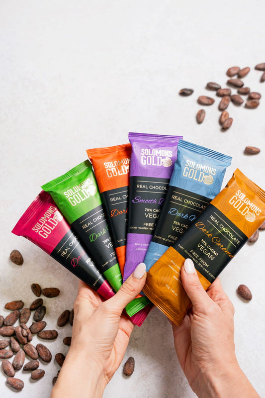 Classic Dark Chocolate Bar Bundle - 55g x 6