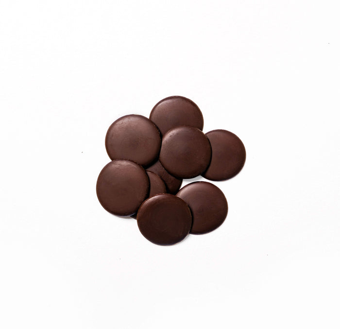 Dark Chocolate Buttons 70% Cacao - Refined Sugar Free