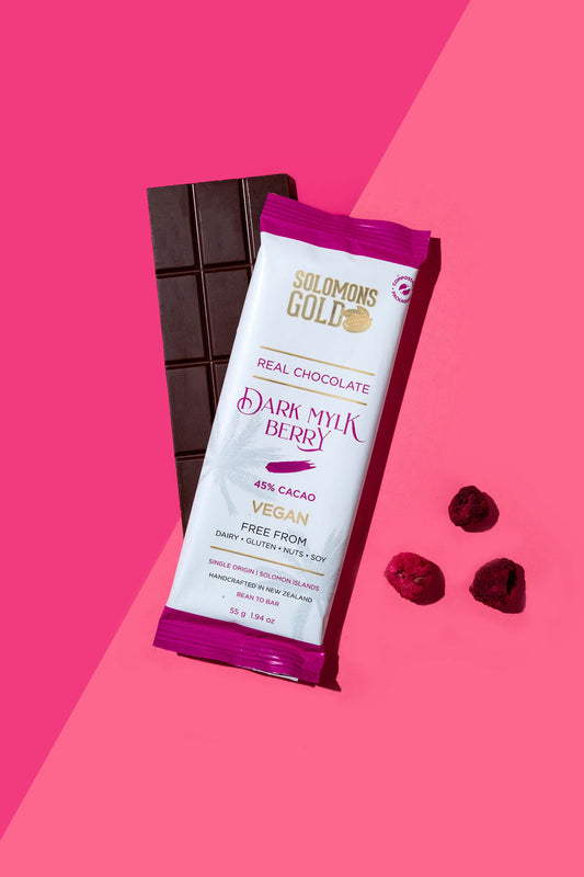Dark Mylk Berry 45% Chocolate Bar - 55g