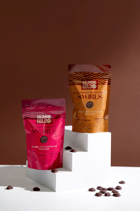 Dark Chocolate Swirls Bundle 150G - Get 4 for the price of 2 - while stocks last!