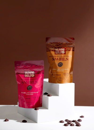 Dark Chocolate Swirls Bundle 150G - Get 4 for the price of 2 - while stocks last!